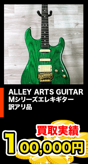 ALLEY ARTS GUITAR Mシリーズエレキギター 訳アリ品